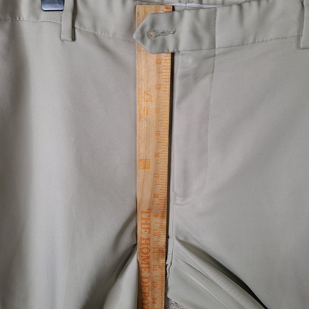 Jos A Bank Traveler Pants Mens 36x32 Beige Tailored Fit Dress Trouser Slacks - Picture 7 of 11
